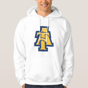 North Carolina A&T State Universiteten A LOGOTYP Hoodie