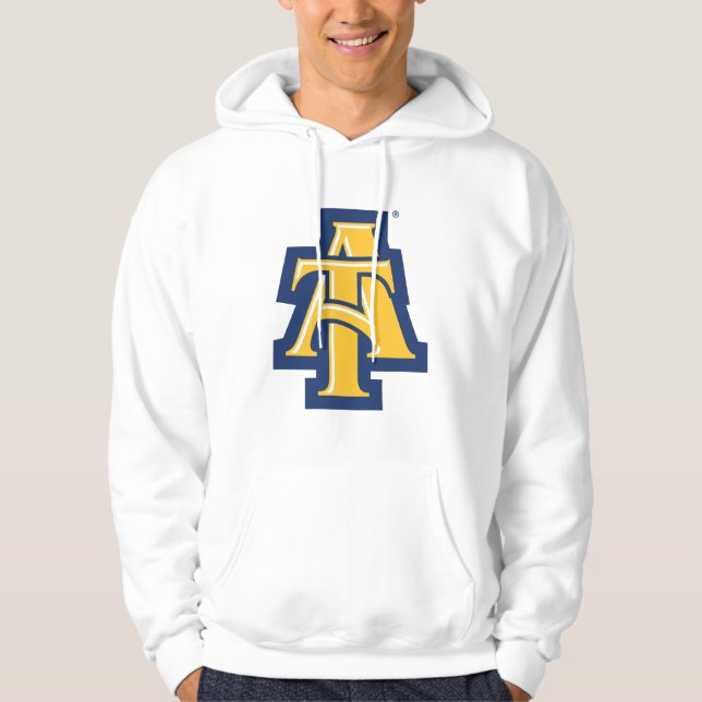 North Carolina A&T State Universiteten | A LOGOTYP Hoodie (Framsida)