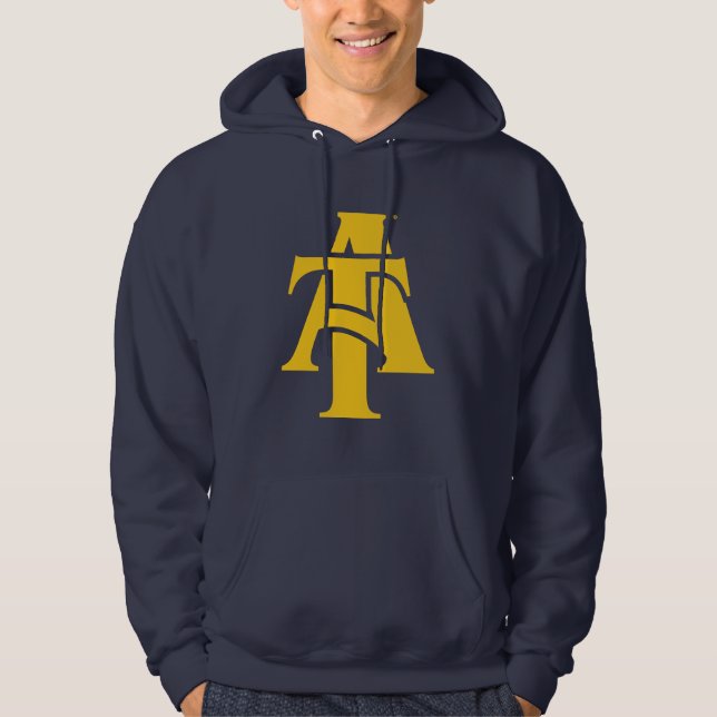 North Carolina A&T State Universiteten | A LOGOTYP Hoodie (Framsida)