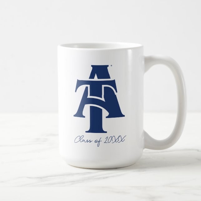 North Carolina A&T State Universiteten | A LOGOTYP Kaffemugg (Höger)