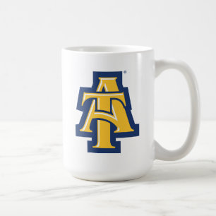 North Carolina A&T State Universiteten A LOGOTYP Kaffemugg