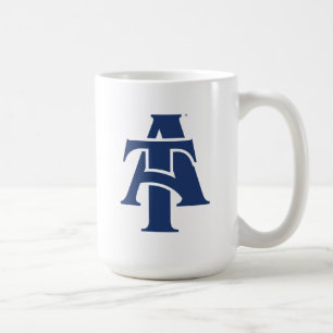 North Carolina A&T State Universiteten A LOGOTYP Kaffemugg