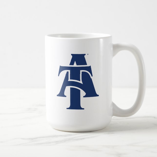 North Carolina A&T State Universiteten | A LOGOTYP Kaffemugg (Höger)
