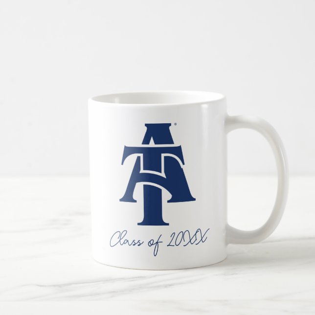 North Carolina A&T State Universiteten | A LOGOTYP Kaffemugg (Höger)