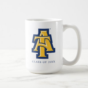 North Carolina A&T State Universiteten A LOGOTYP Kaffemugg