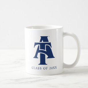 North Carolina A&T State Universiteten A LOGOTYP Kaffemugg