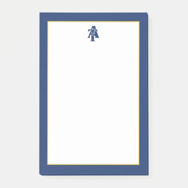 North Carolina A&T State Universiteten | A LOGOTYP Post-it Block (Framsida)