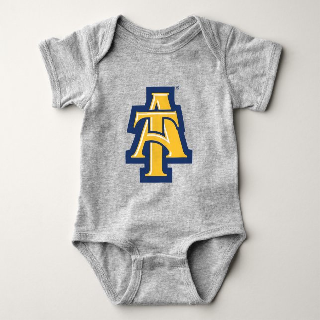 North Carolina A&T State Universiteten | A LOGOTYP T Shirt (Framsida)