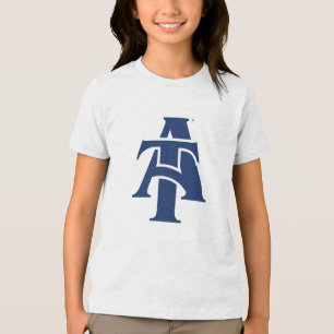 North Carolina A&T State Universiteten A LOGOTYP T Shirt