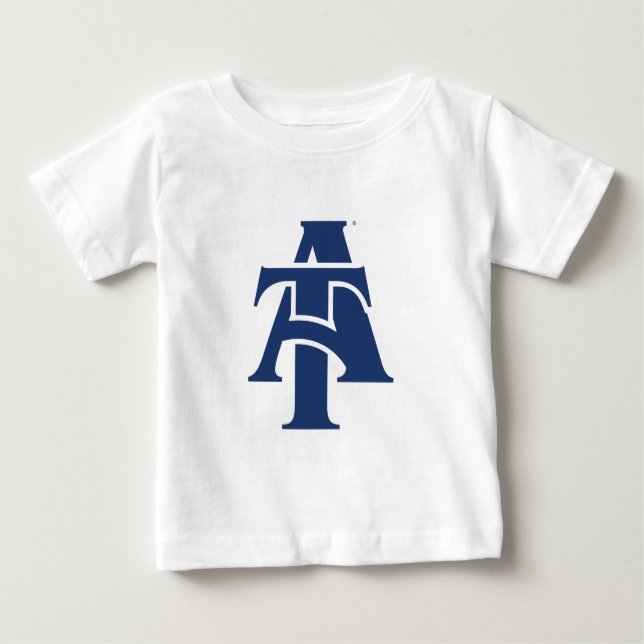 North Carolina A&T State Universiteten | A LOGOTYP T Shirt (Framsida)