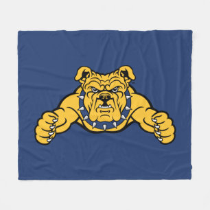 North Carolina A&T State Universiteten Bulldog Fleecefilt