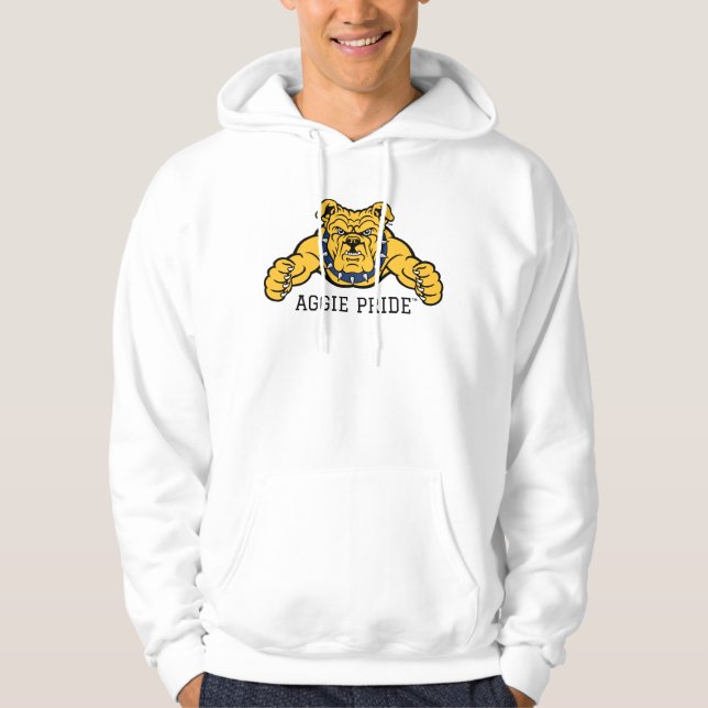North Carolina A&T State Universiteten | Bulldog Hoodie (Framsida)