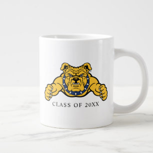 North Carolina A&T State Universiteten Bulldog Jumbo Mugg