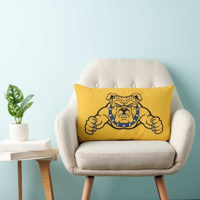 North Carolina A&T State Universiteten | Bulldog Lumbarkudde (Stol)