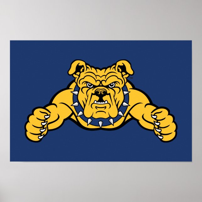North Carolina A&T State Universiteten | Bulldog Poster (Framsidan)