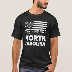 North Carolina American State Usa T Shirt