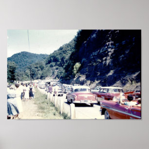 North Carolina-bergen Poster