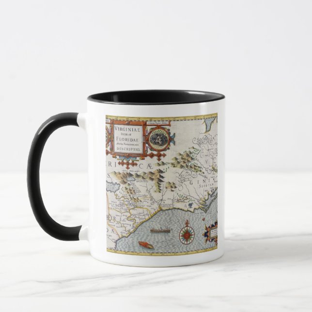 North Carolina betitlat 'Virginiae objekt et Mugg (Vänster)