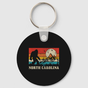 North Carolina Bigfoot Vintage Berg Vandring Ca Nyckelring