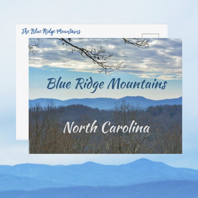 North Carolina Blue Ridge Mountains Fotografisk Vykort (Skapare uppladdad)