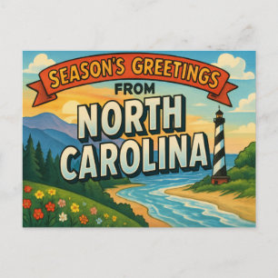 NORTH CAROLINA Brevkort Vykort