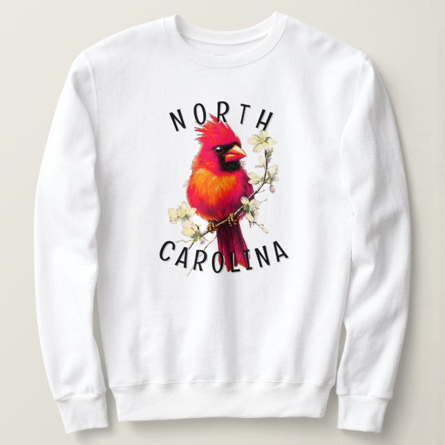 North Carolina Cardinal T Shirt (Design framsida)