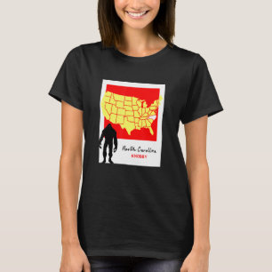 North Carolina Cryptid Home of the Knobby T Shirt