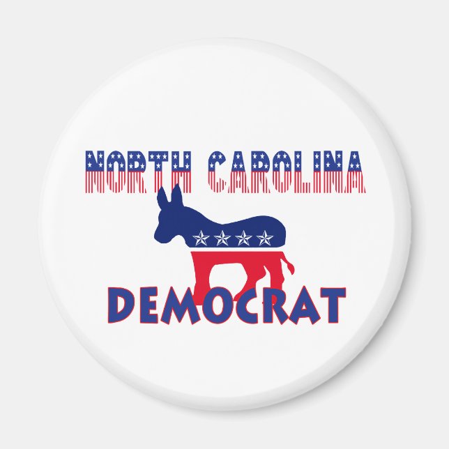 North Carolina Democrat Magnet (Framsidan)