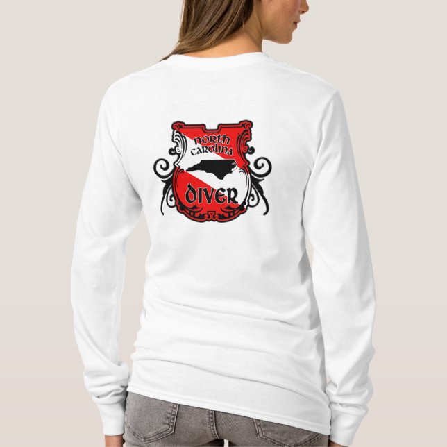 North Carolina Diver Tee (Baksida)