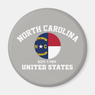 North Carolina Est USA statlig independence day Magnet