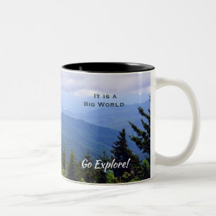 North Carolina Explorers Mountains Mugg
