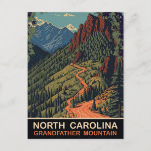 North Carolina, Farfaderns berg, Resa Vykort