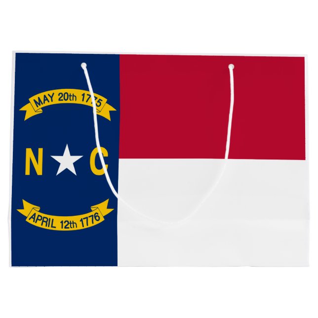 North Carolina Flagga (Baksidan)