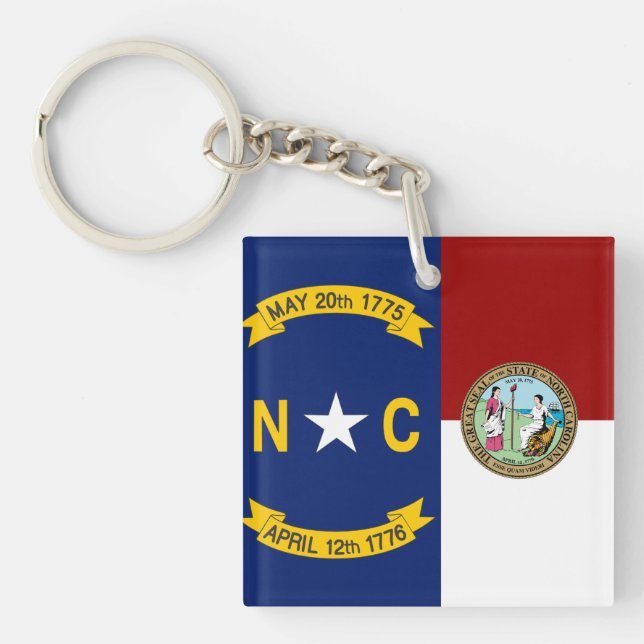 North Carolina flagga (Framsidan)