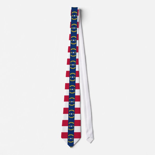 North Carolina flagga, American statlig flagga Tie Slips (Framsida)