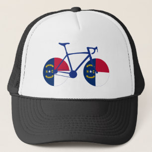 North Carolina Flagga Cycling Keps