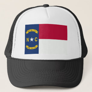 North Carolina flagga Keps