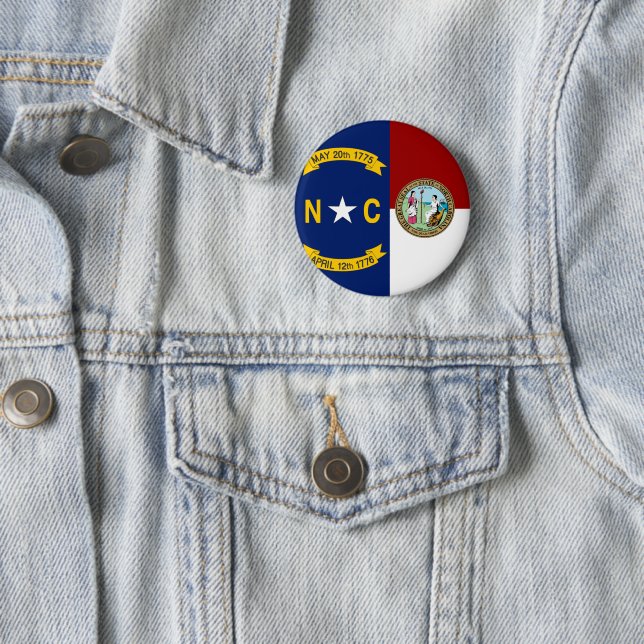 North Carolina flagga Knapp (In Situ)