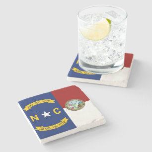 North Carolina flagga Stenunderlägg