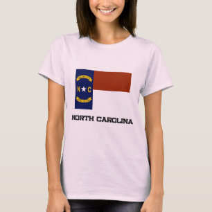 North Carolina flagga T-shirt