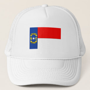 NORTH CAROLINA flagga - Truckerkeps