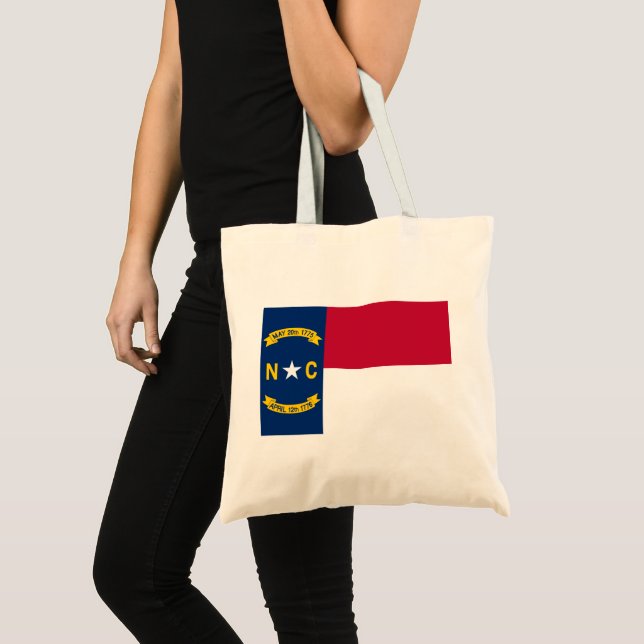North Carolina Flagga Tygkasse (Framsida (produkt))