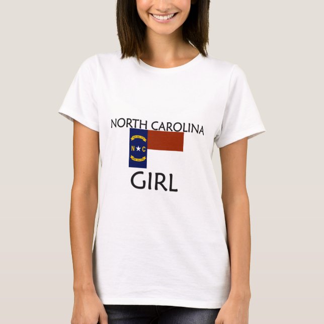 NORTH CAROLINA FLICKA T SHIRT (Framsida)