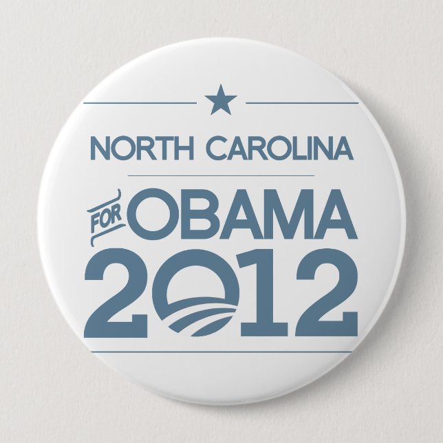 NORTH CAROLINA FÖR OBAMA 2012.png Knapp (Framsida)