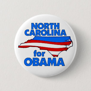 North Carolina för Obama knäppas Knapp