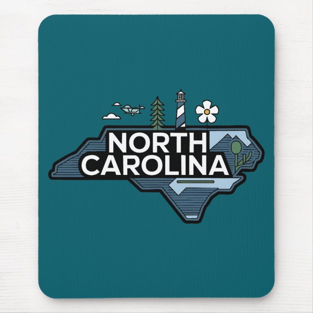 North Carolina, Förenta staterna Musmatta (Framsidan)