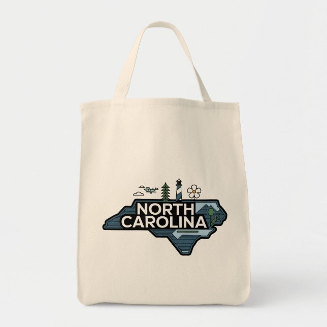 North Carolina, Förenta staterna Tygkasse (Framsidan)