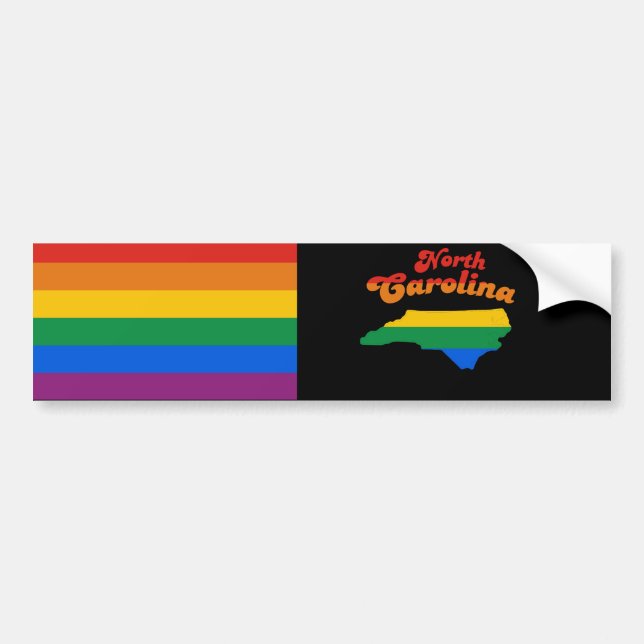 NORTH CAROLINA GAY PRIDE BILDEKAL (Framsidan)