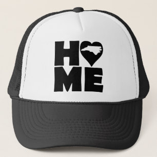 North Carolina Hem Stat Klockhatt Truckerkeps