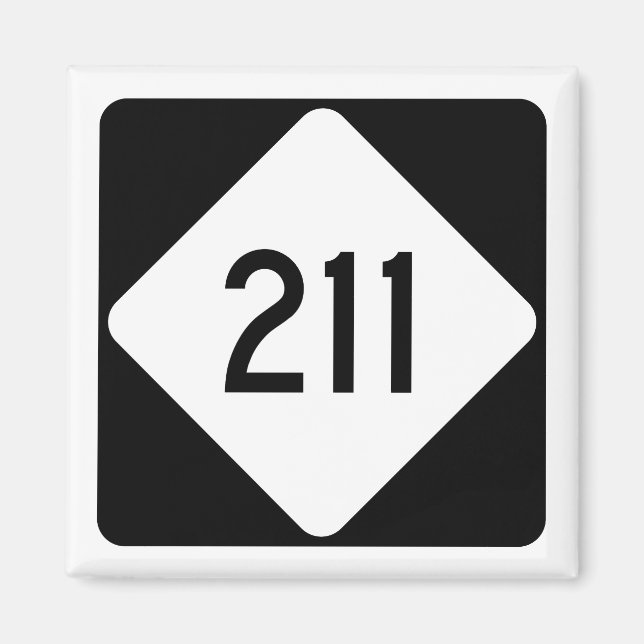 North Carolina Highway 211 Magnet (Framsidan)